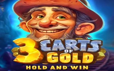 3 Carts of Gold: Hold and Win social play interface